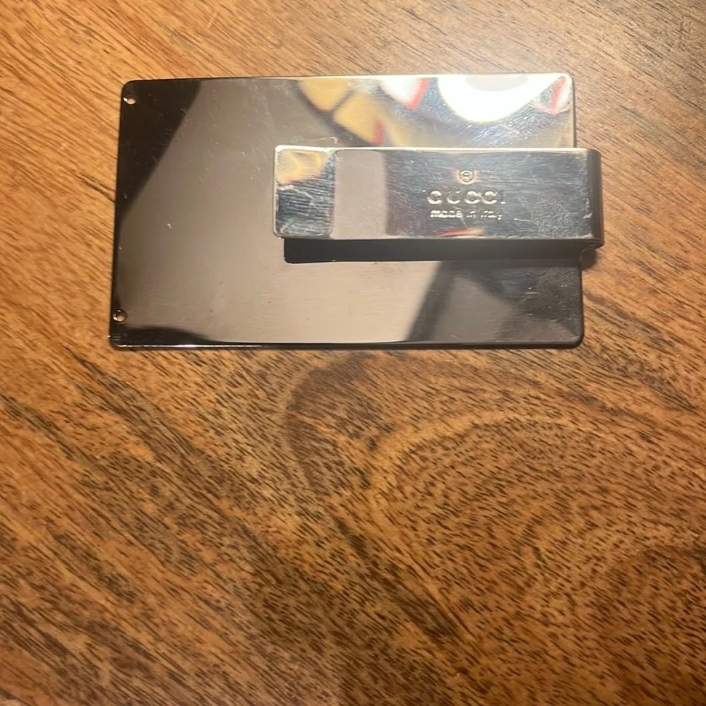 Gucci Silver Money Clip